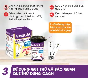 Lưu ý khi sử dụng máy đo đường huyết tại nhà