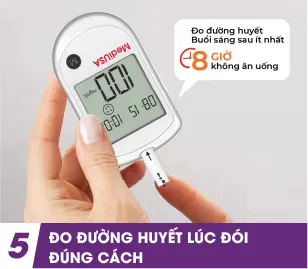 Lưu ý khi sử dụng máy đo đường huyết tại nhà